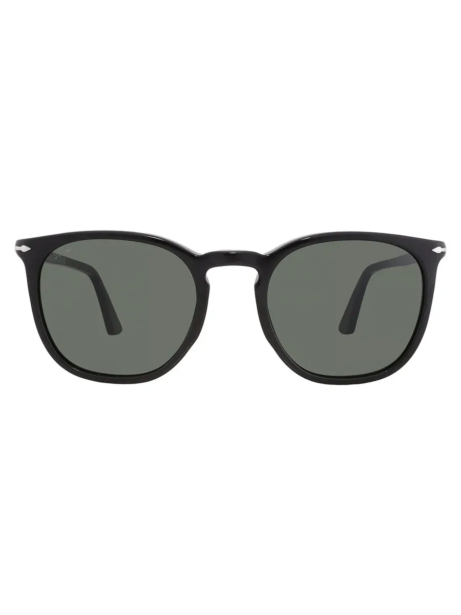 Солнцезащитные очки Persol Green Square Unisex PO3316S 95/31 52