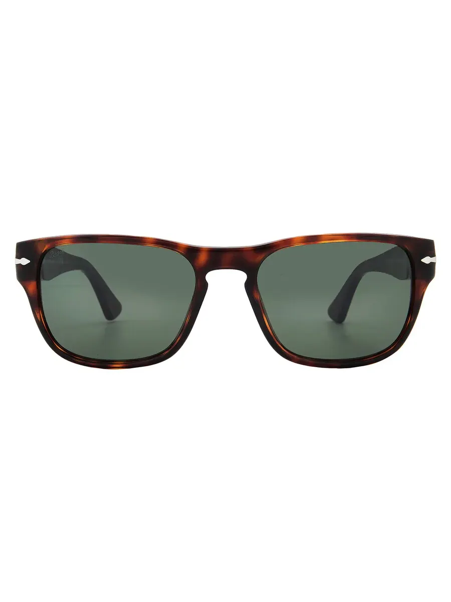 Солнцезащитные очки Persol Green Square унисекс PO3341S 24/31 55