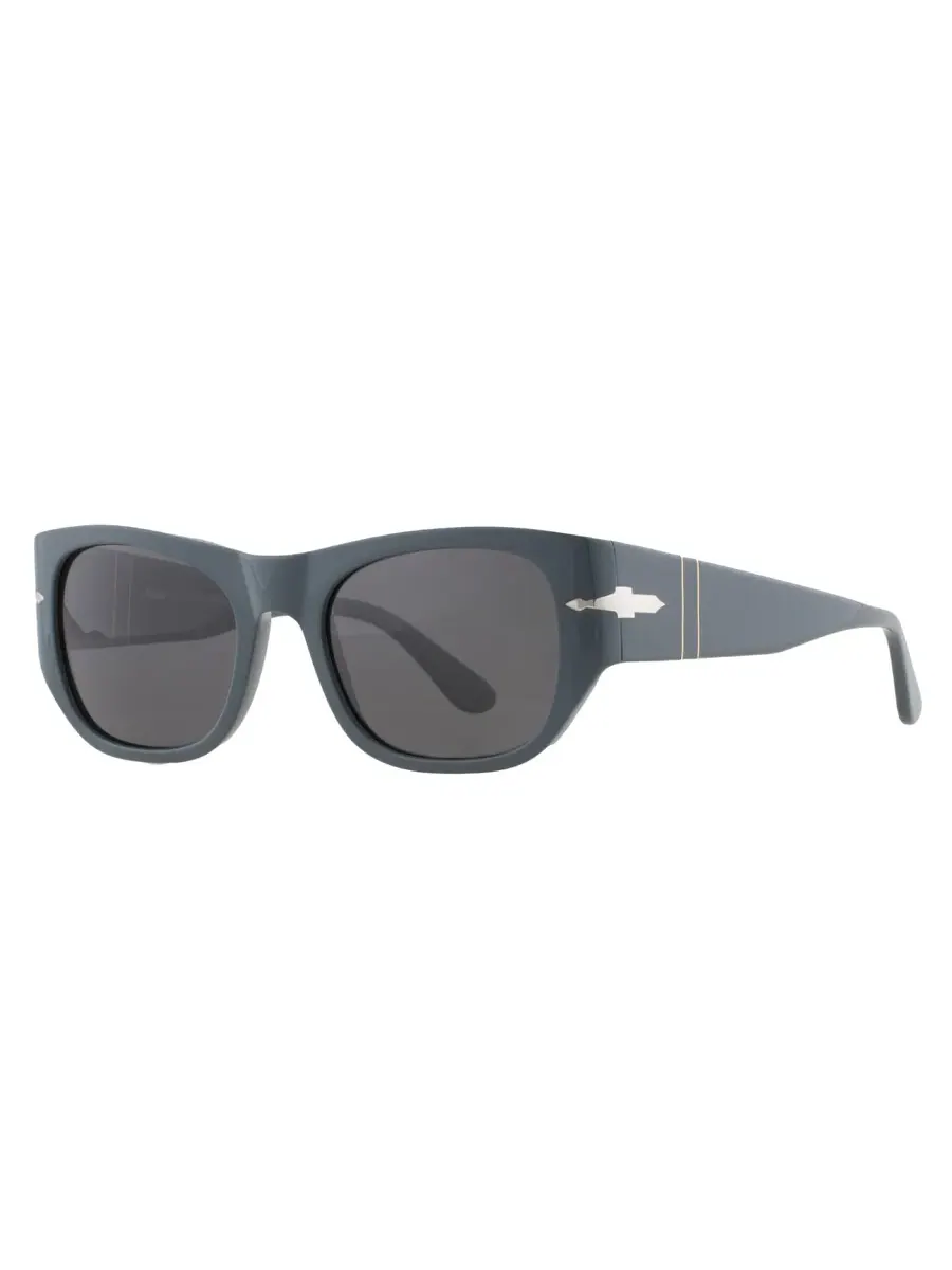 Солнцезащитные очки Persol Polarized Black Square унисекс PO3308S 117348 54 — изображение 3 из 6, серый