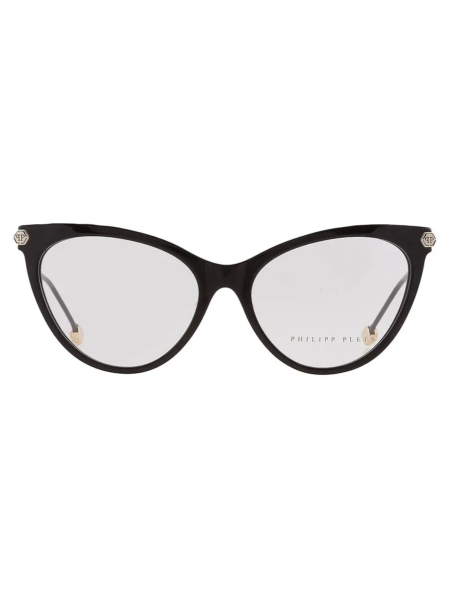 Женские очки Philipp Plein Demo Cat Eye VPP037S 0700 — черный