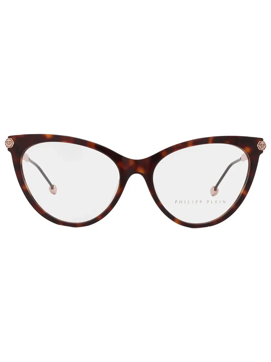 Женские очки Philipp Plein Demo Cat Eye VPP037S 0722 — коричневый