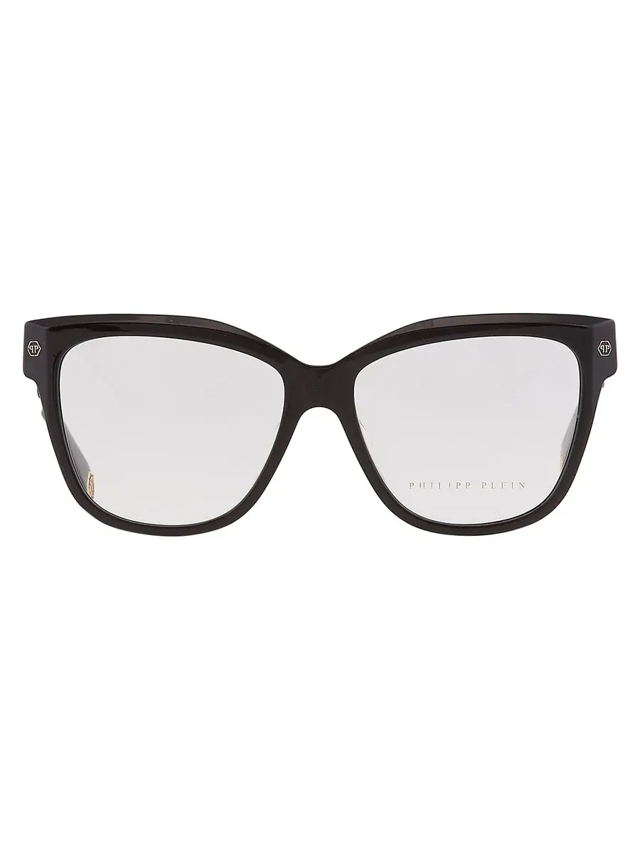 Женские очки Philipp Plein Demo Cat Eye VPP051M 0700 — черный
