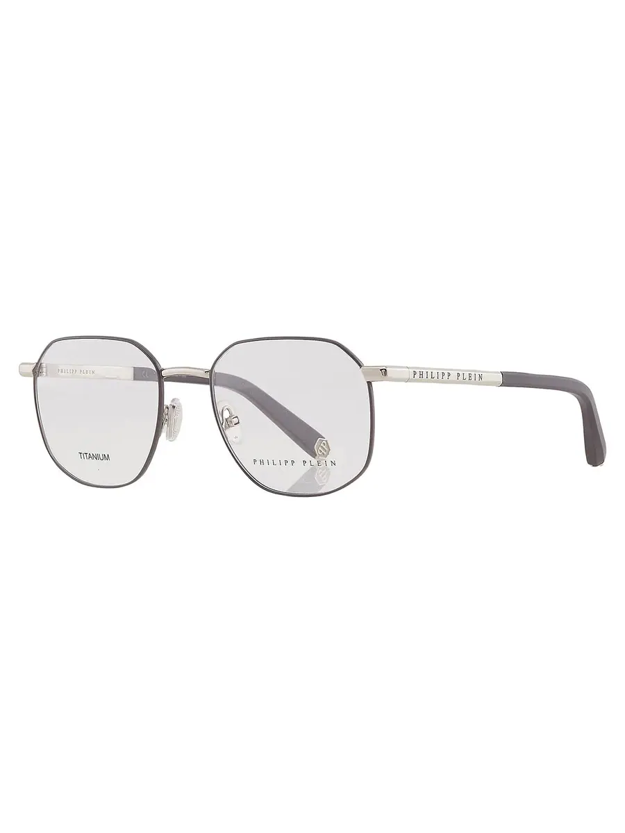 Мужские очки Philipp Plein Demo Geometric VPP020M 0S30 — изображение 2 из 4, черный