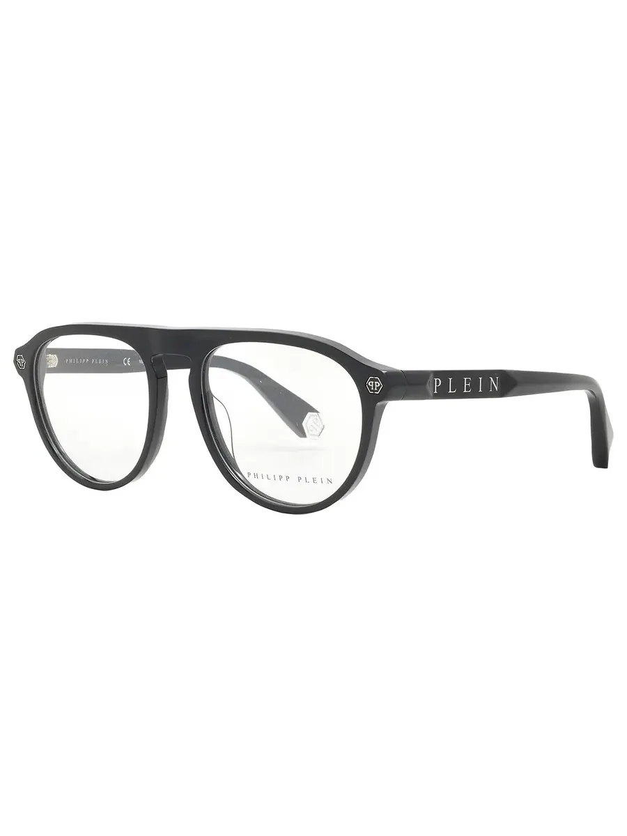 Мужские солнцезащитные очки Philipp Plein Demo Pilot VPP016M 0700 54 — изображение 2 из 4, прозрачный