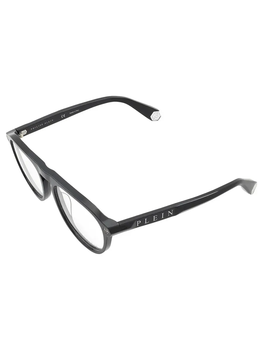 Мужские солнцезащитные очки Philipp Plein Demo Pilot VPP016M 0700 54 — изображение 4 из 4, прозрачный