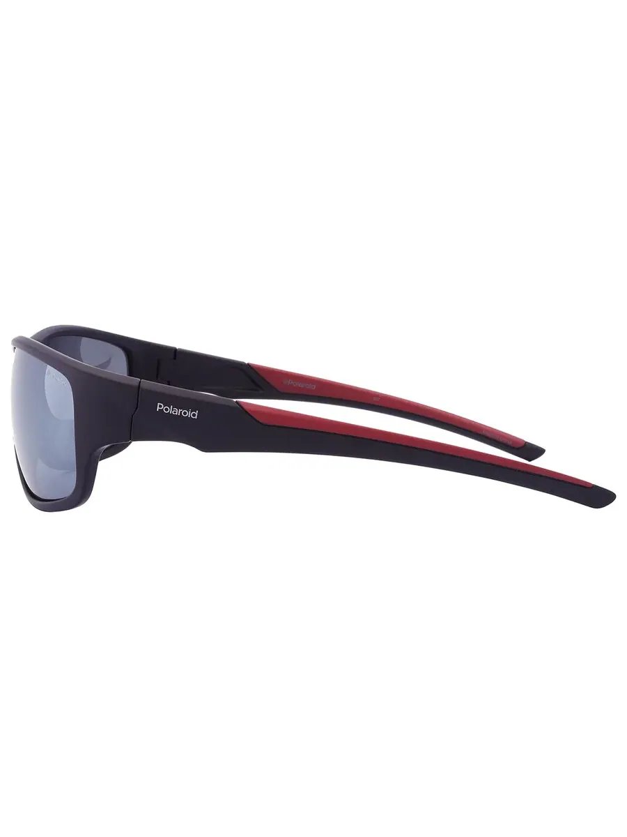 Солнцезащитные очки мужские поляризованные Polaroid Polarized Grey Wrap PLD 7010/S 0OIT/EX 64 — изображение 5 из 5