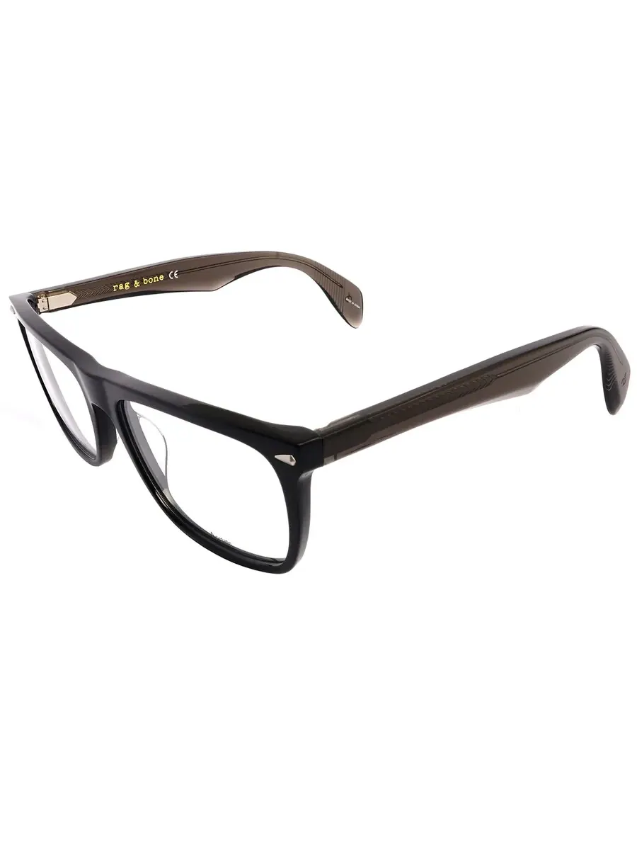 Демо-прямоугольные мужские очки Rag and Bone RNB7001 0807 55