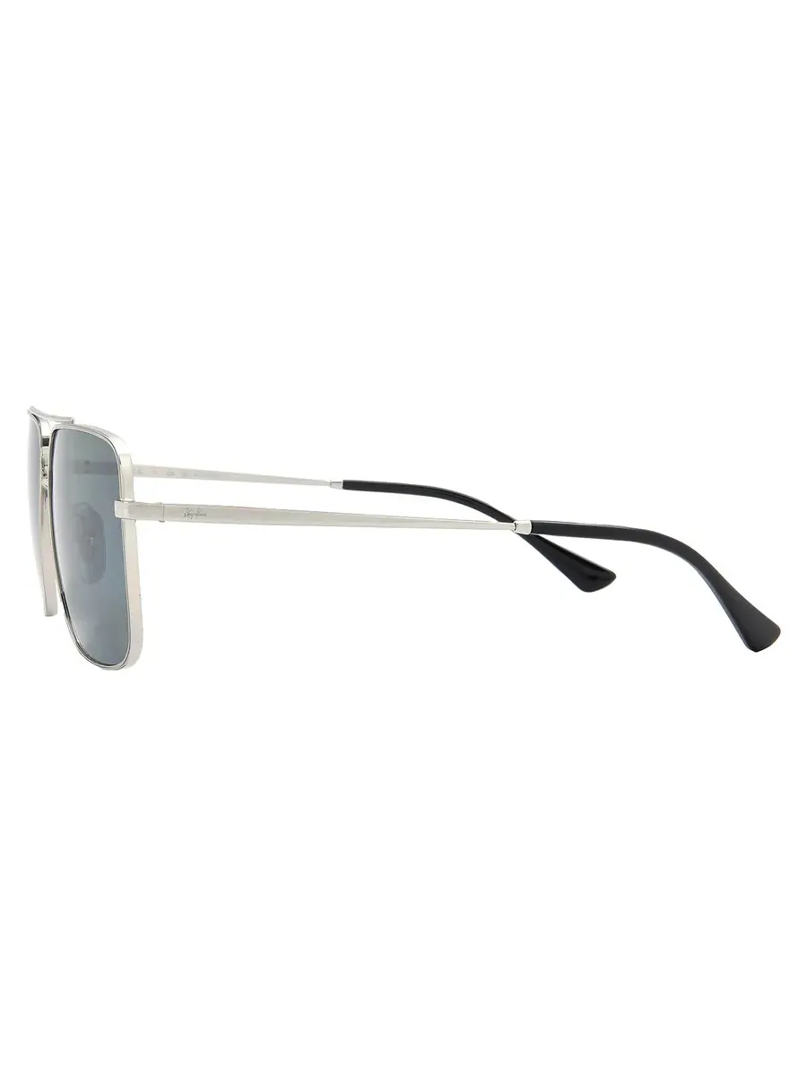 Солнцезащитные очки Ray Ban Ari Поляризованные Темно-серые Квадратные Унисекс RB3758 003/81 54 Ray-Ban — изображение 3 из 5