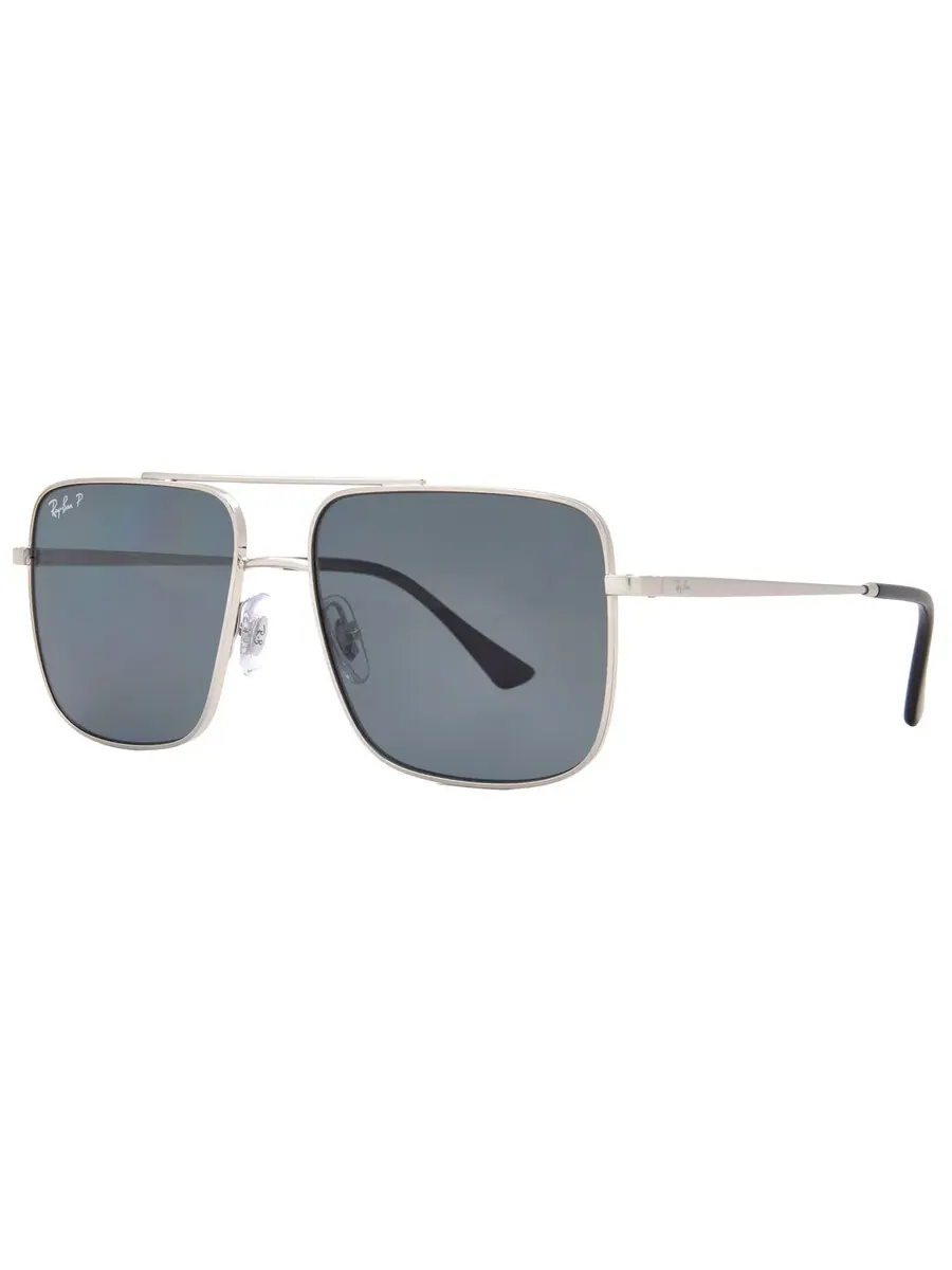 Солнцезащитные очки Ray Ban ARI поляризованные темно-серые квадратные унисекс RB3758 003/81 56 Ray-Ban — изображение 2 из 5