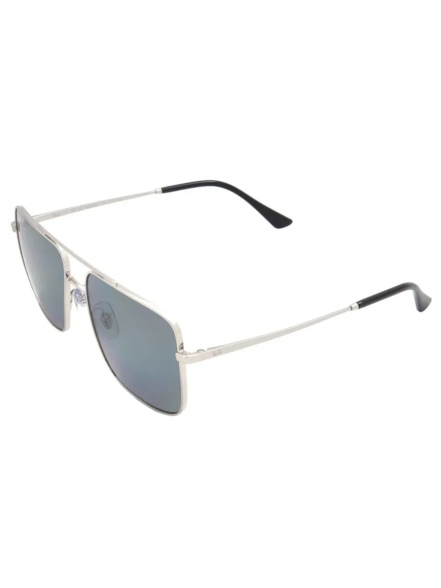Солнцезащитные очки Ray Ban ARI поляризованные темно-серые квадратные унисекс RB3758 003/81 56 Ray-Ban — изображение 4 из 5