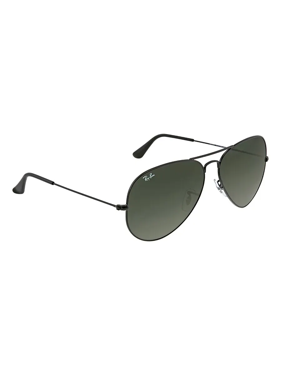 Солнцезащитные очки Ray Ban Aviator Large Metal II Green унисекс RB3026 L2821 62 Ray-Ban — изображение 3 из 5, зеленый