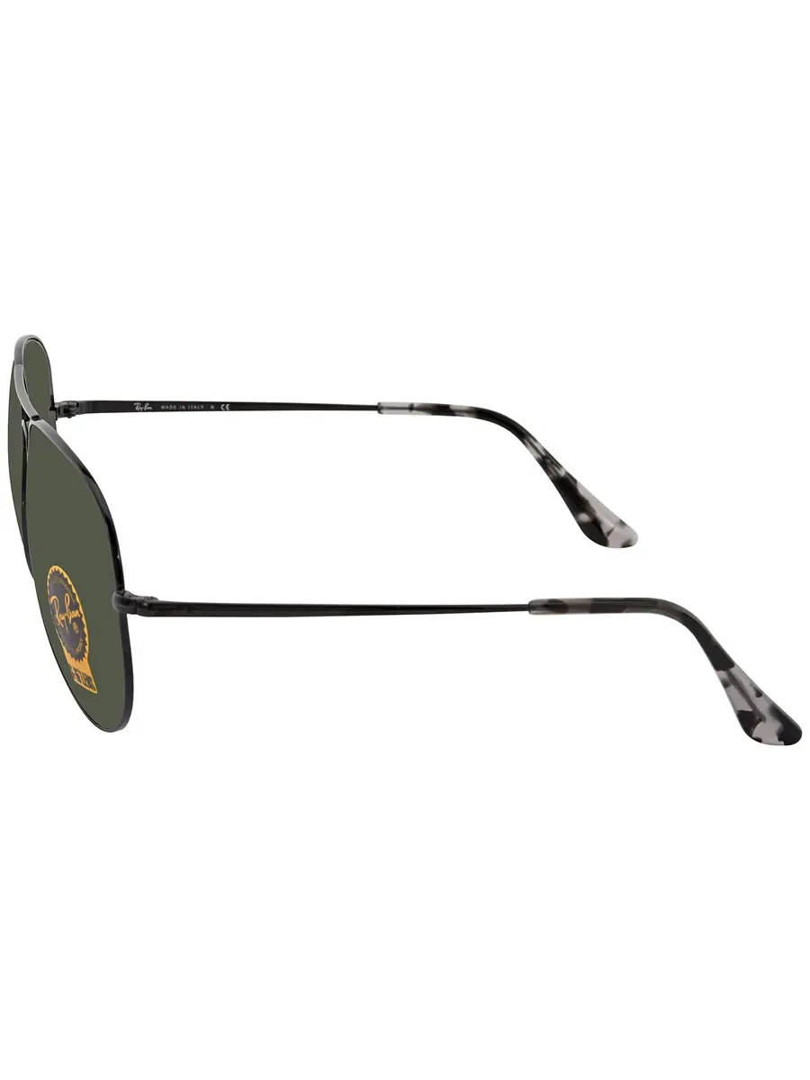 Солнцезащитные очки Ray Ban Aviator Metal II G-15 Green Aviator, унисекс, RB3689 914831 62 Ray-Ban — изображение 3 из 4