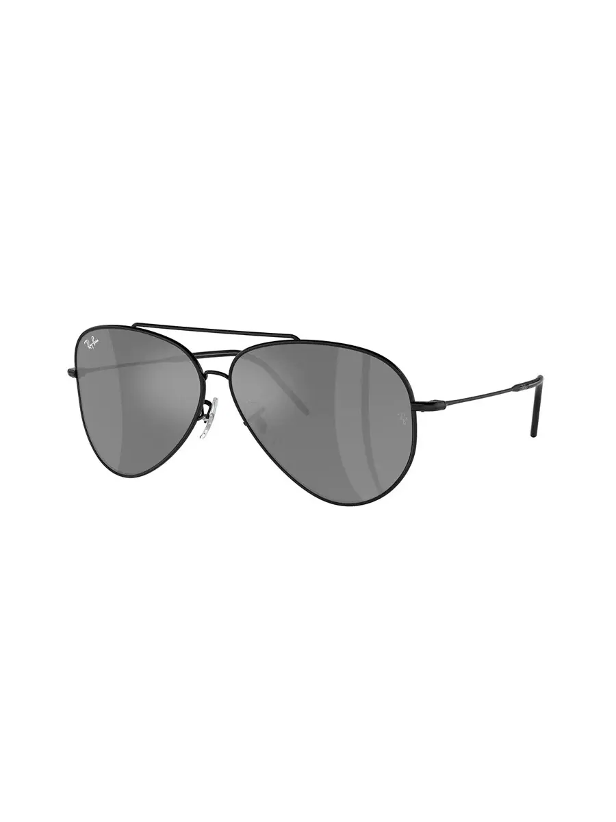 Солнцезащитные очки Ray Ban Aviator Reverse Grey Mirror Silver Pilot унисекс RBR0101S 002/GS 59 Ray-Ban