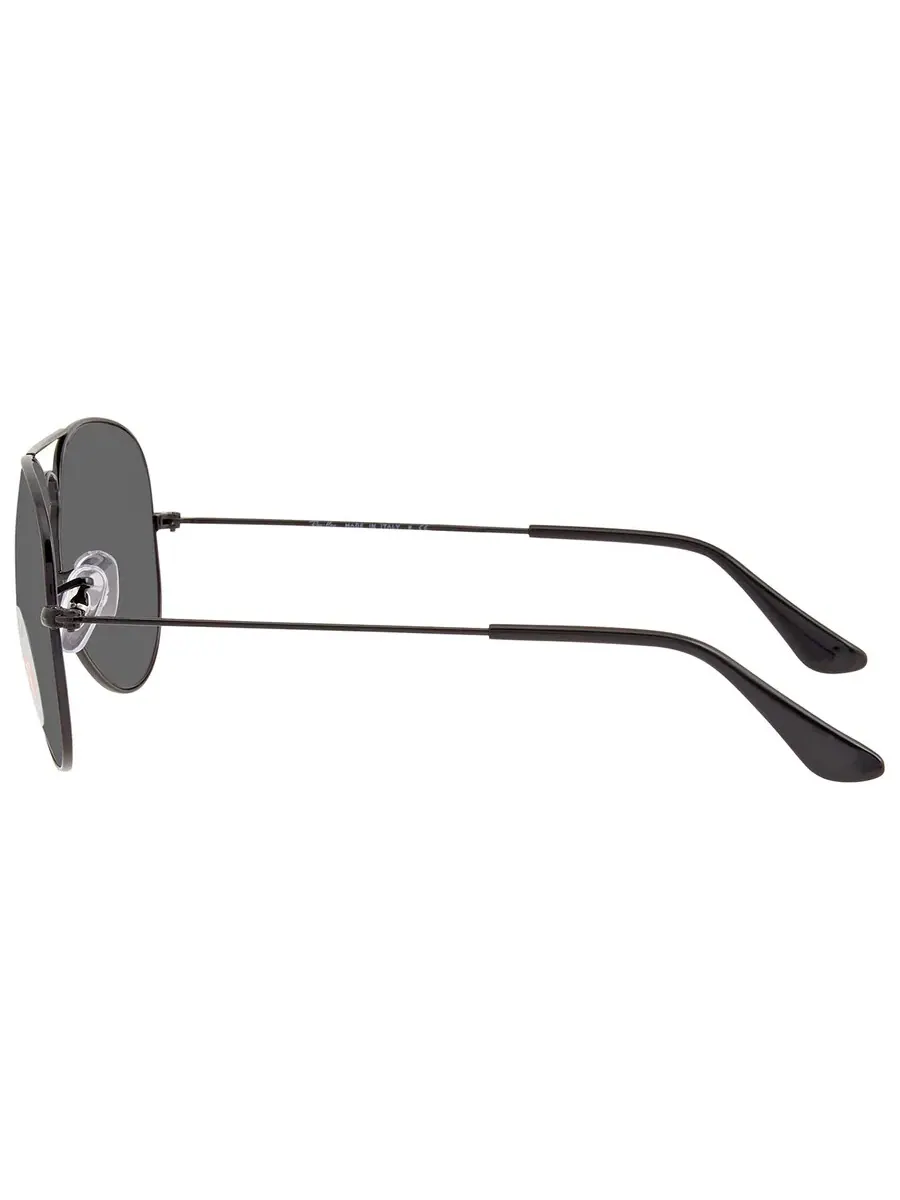 Солнцезащитные очки Ray Ban Aviator Total Black Polarized Black Classic унисекс RB3025 002/48 58 Ray-Ban — изображение 4 из 5