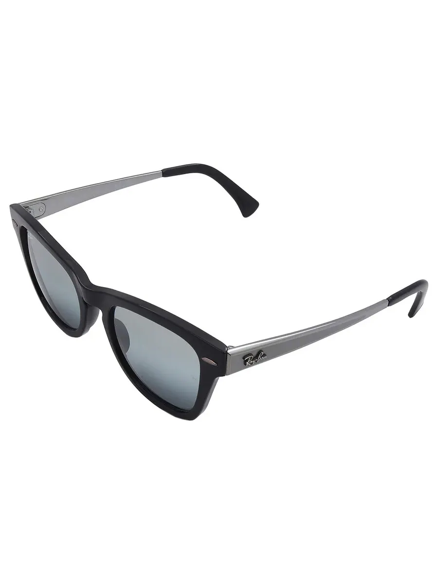 Солнцезащитные очки Ray Ban Blue Vintage Mirror Square унисекс RB0707SM 901/G6 53 Ray-Ban — изображение 5 из 6, синий