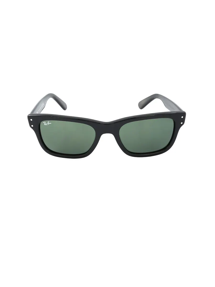 Мужские солнцезащитные очки Ray Ban Burbank зеленые прямоугольные RB2283 901/31 55 Ray-Ban