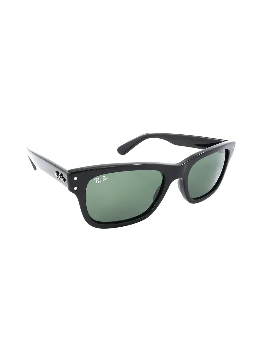 Мужские солнцезащитные очки Ray Ban Burbank зеленые прямоугольные RB2283 901/31 55 Ray-Ban — изображение 3 из 5, зеленый