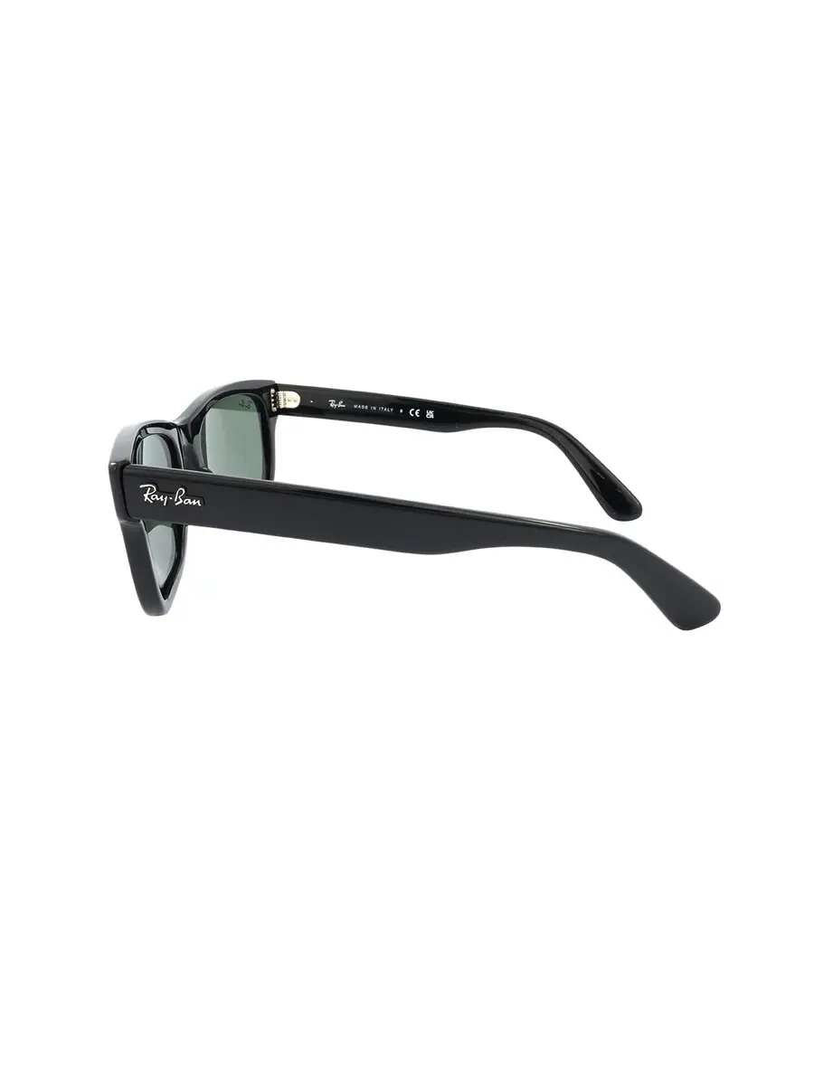 Мужские солнцезащитные очки Ray Ban Burbank зеленые прямоугольные RB2283 901/31 55 Ray-Ban — изображение 4 из 5, зеленый