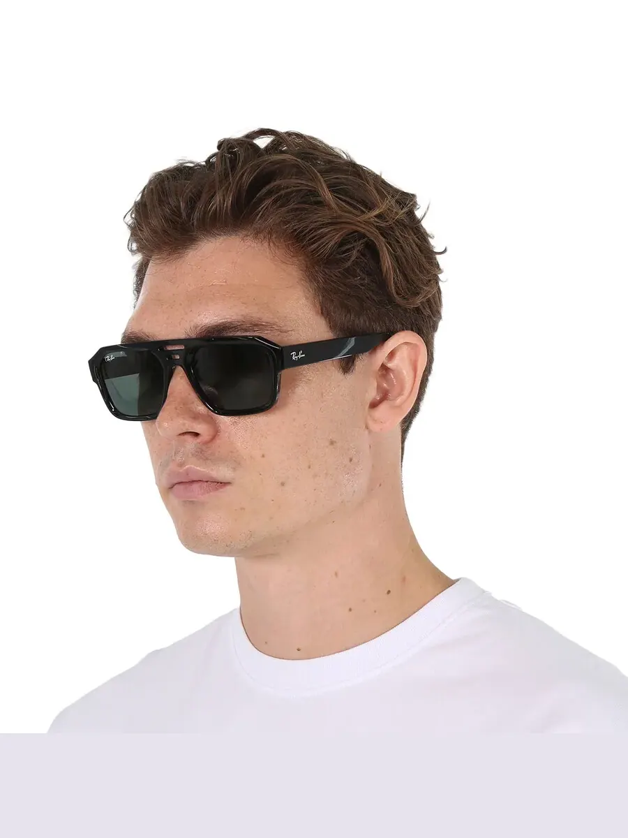Солнцезащитные очки Ray Ban Corrigan Bio Based Dark Green Navigator, унисекс, RB4397 667771 54 Ray-Ban — изображение 2 из 6