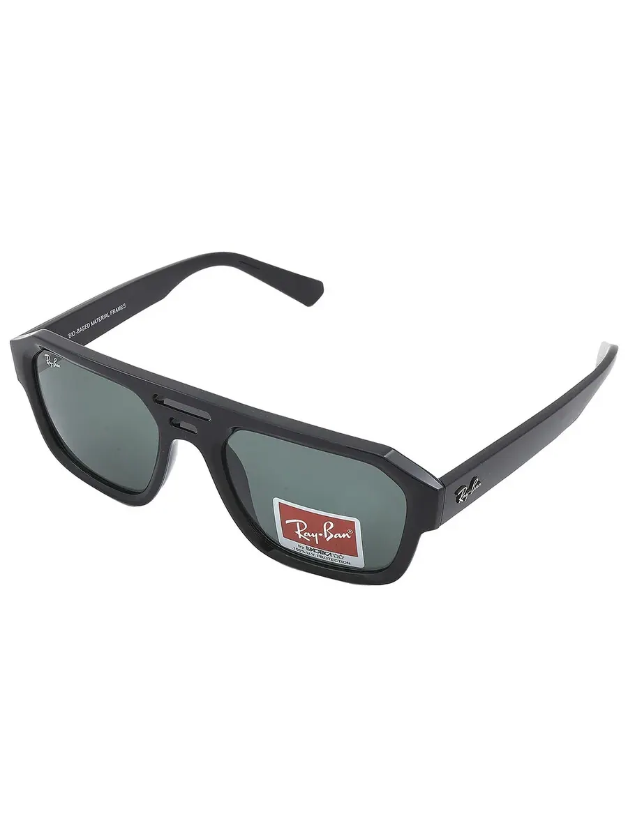 Солнцезащитные очки Ray Ban Corrigan Bio Based Dark Green Navigator, унисекс, RB4397 667771 54 Ray-Ban — изображение 4 из 6