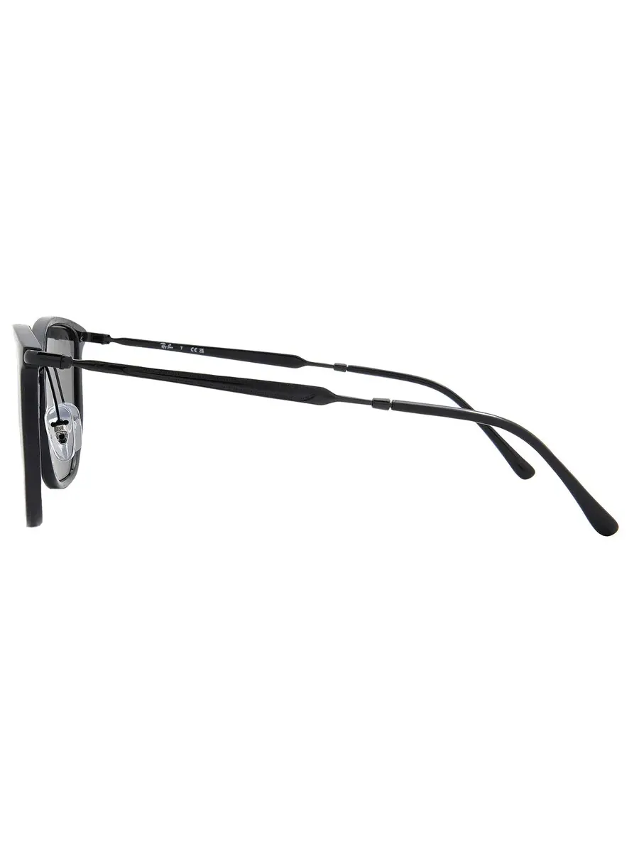 Солнцезащитные очки Ray Ban темно-серые неправильной формы унисекс RB4451 601/B1 53 Ray-Ban — изображение 3 из 5, черный