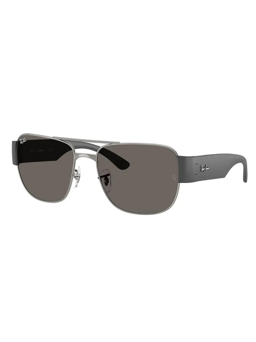 Ray-Ban Солнцезащитные очки Ray Ban Dark Grey Square унисекс RB3756 004/B1 56