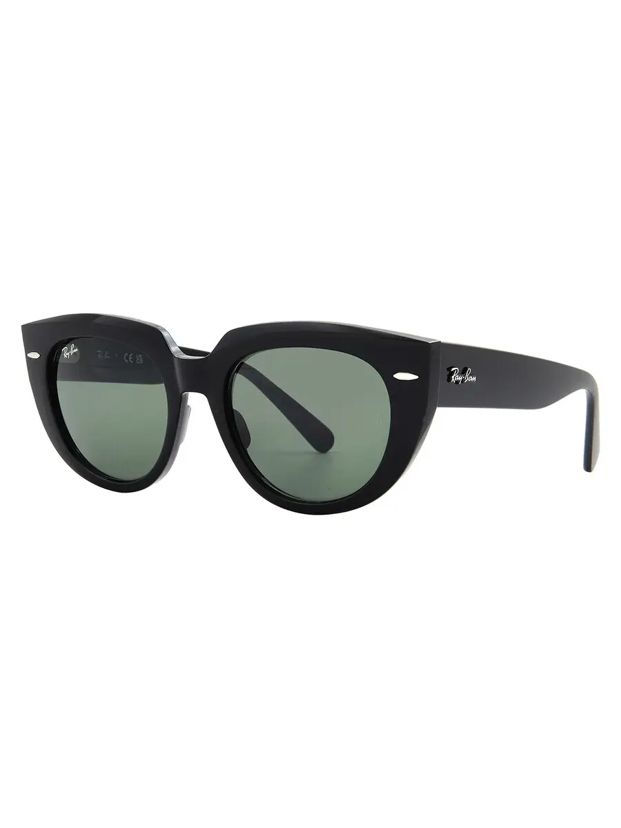 Женские солнцезащитные очки Ray Ban Doreen G-15 Green Cat Eye RB2286 901/31 52 Ray-Ban — изображение 2 из 5, черный