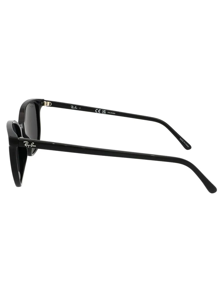 Солнцезащитные очки Ray Ban Elliot Polarized Black Square Unisex RB2197 901/48 52 Ray-Ban — изображение 3 из 4, черный