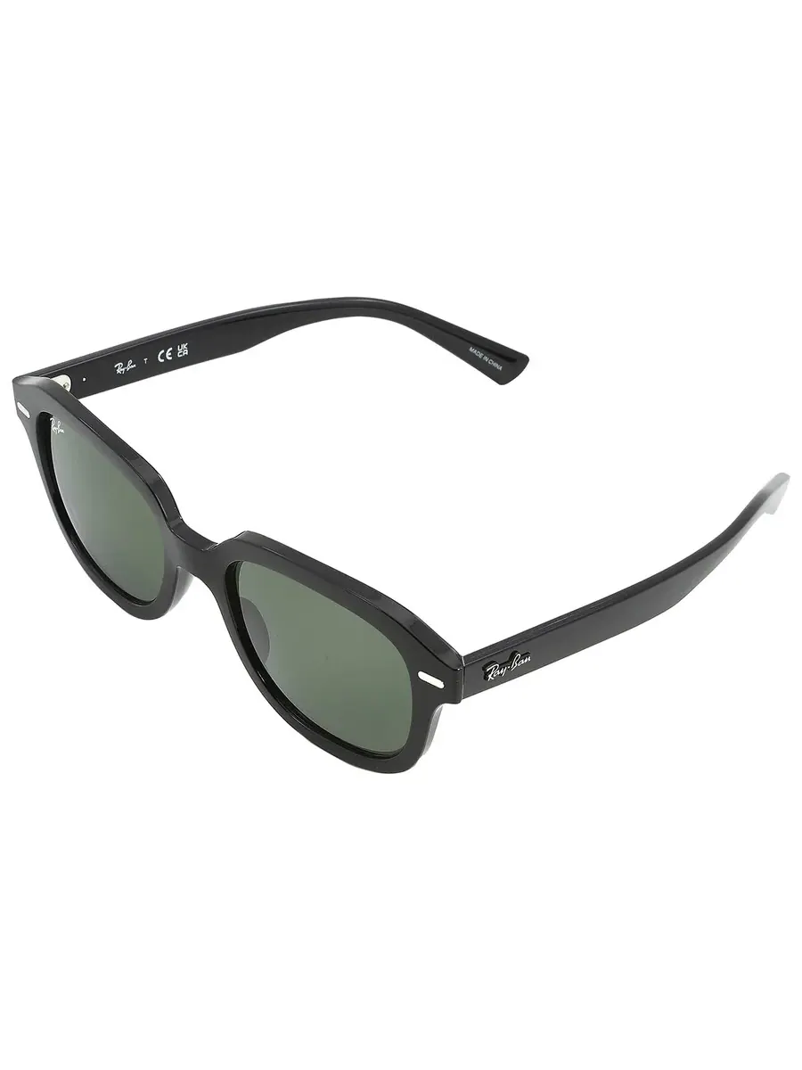 Солнцезащитные очки Ray Ban Erik Green Square унисекс RB4398 901/31 53 Ray-Ban — изображение 3 из 5, зеленый