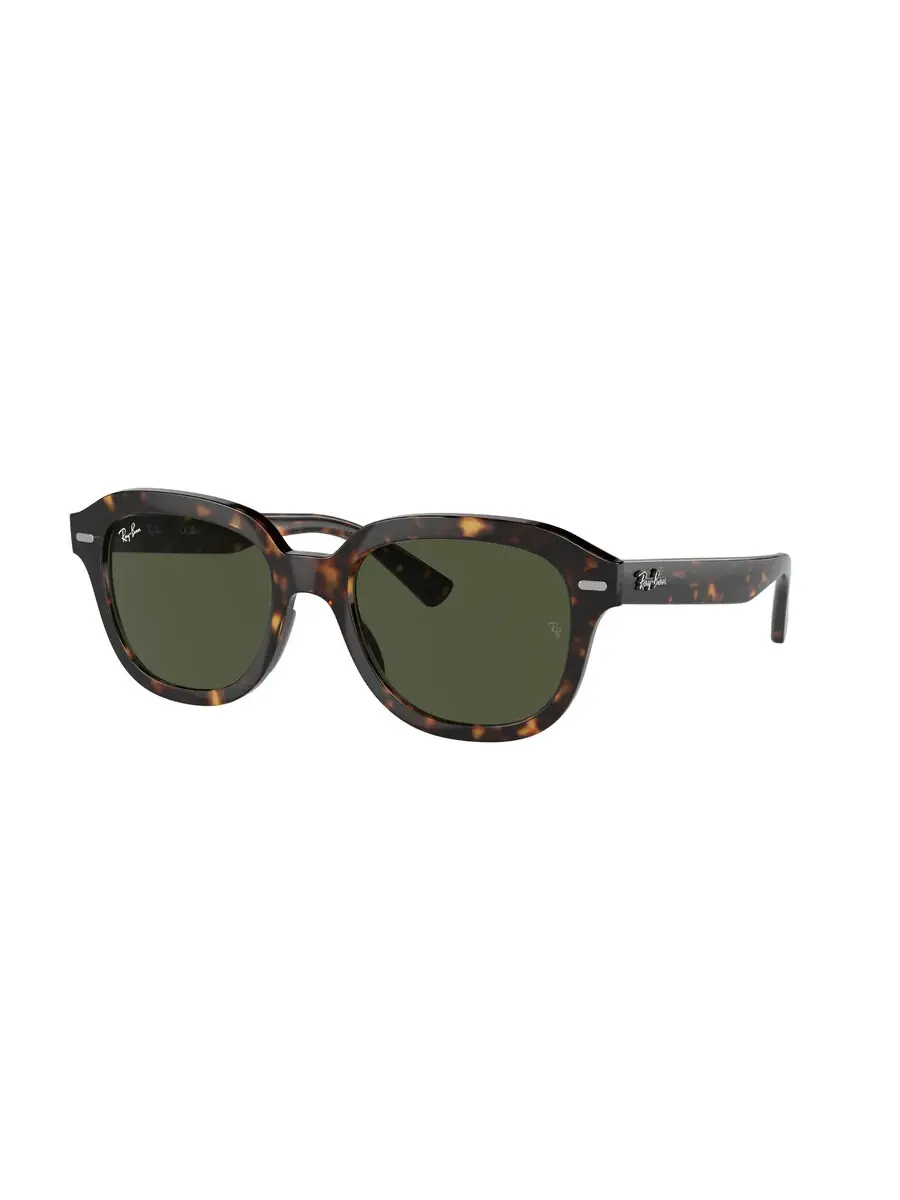Ray-Ban Солнцезащитные очки Ray Ban ERIK зеленые квадратные унисекс RB4398 902/31 51