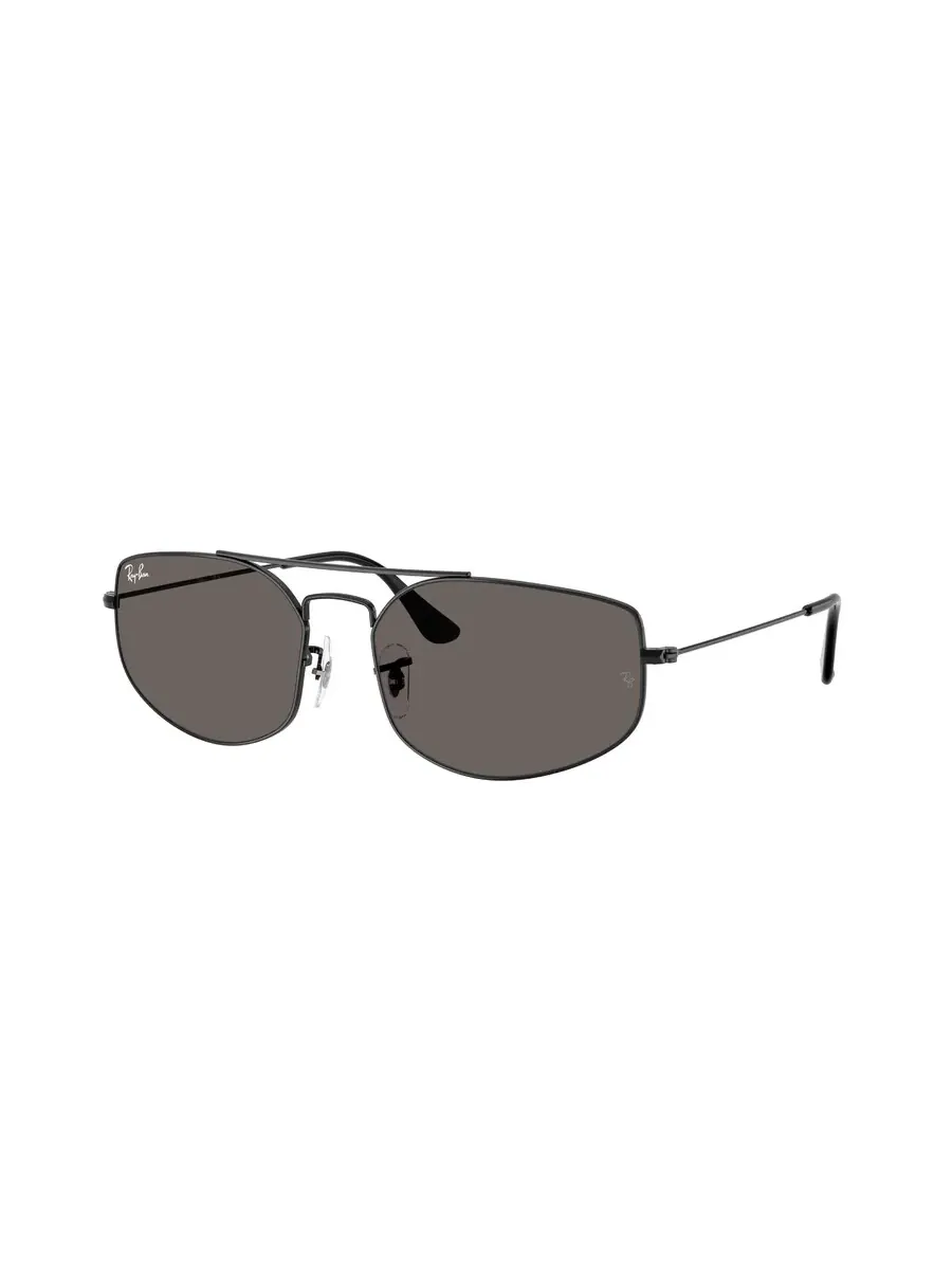 Солнцезащитные очки Ray Ban EXPLORER 5 темно-серые неправильной формы унисекс RB3845 002/B1 57 Ray-Ban