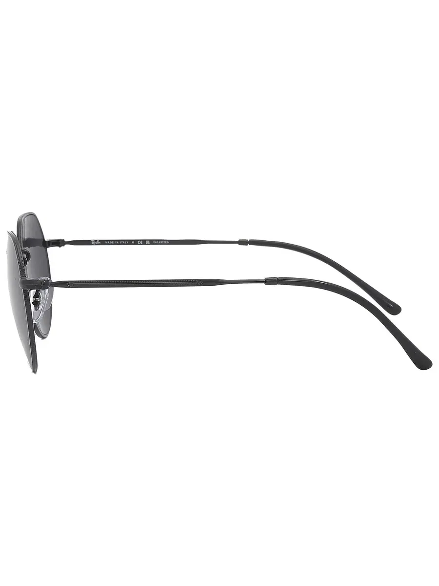 Солнцезащитные очки Ray Ban Jack Black неправильной формы для унисекса RB3565 002/48 53 Ray-Ban — изображение 3 из 5, черный
