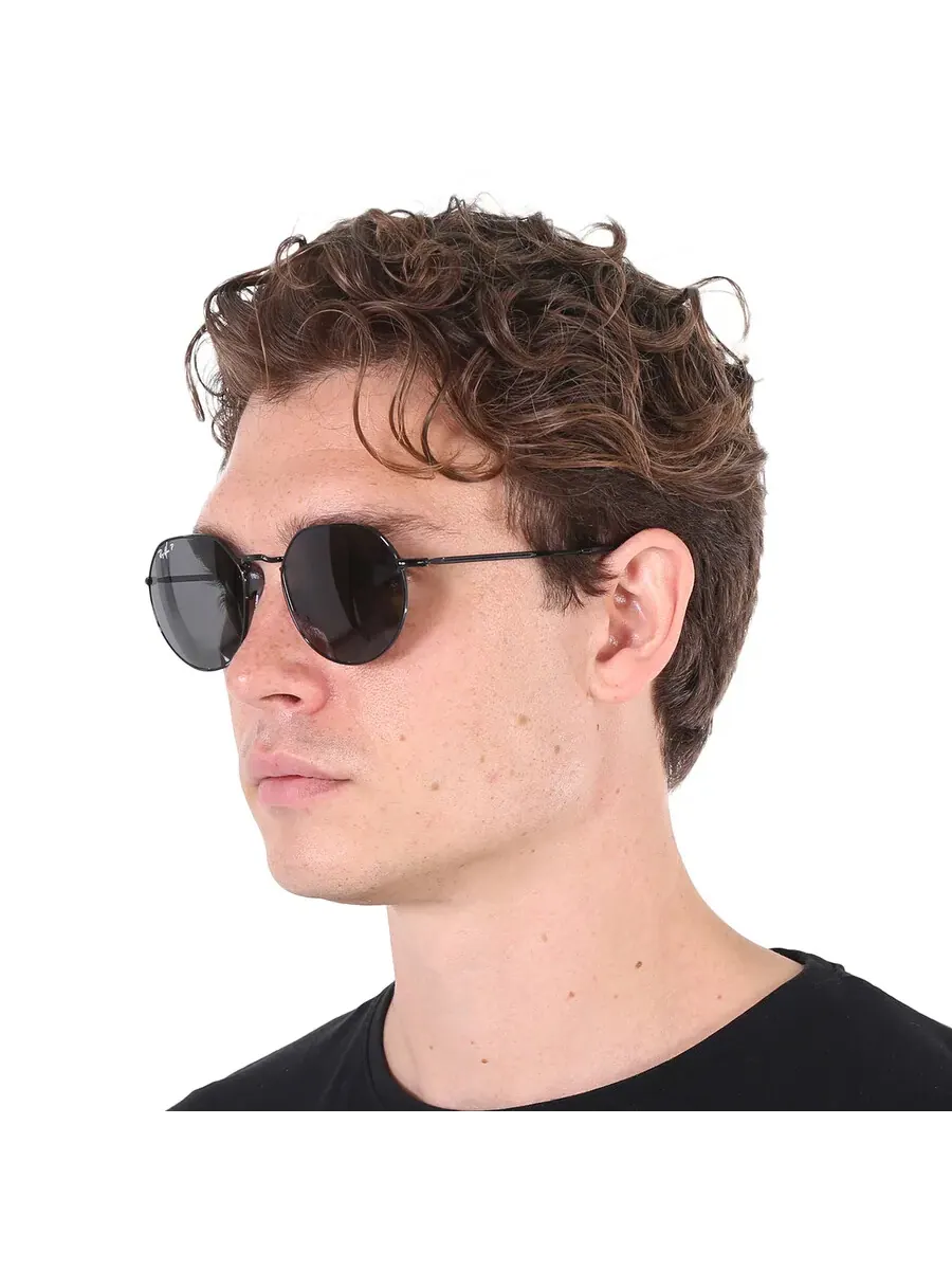 Солнцезащитные очки Ray Ban Jack Поляризованные Черные Нерегулярные Унисекс RB3565 002/48 55 Ray-Ban — изображение 2 из 6