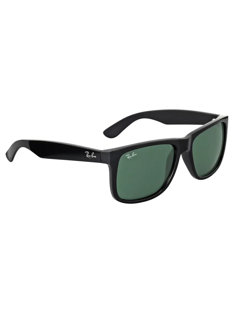 Солнцезащитные очки Ray Ban Justin Classic Green Classic Square для мужчин RB4165 601/71 54 Ray-Ban — изображение 3 из 5