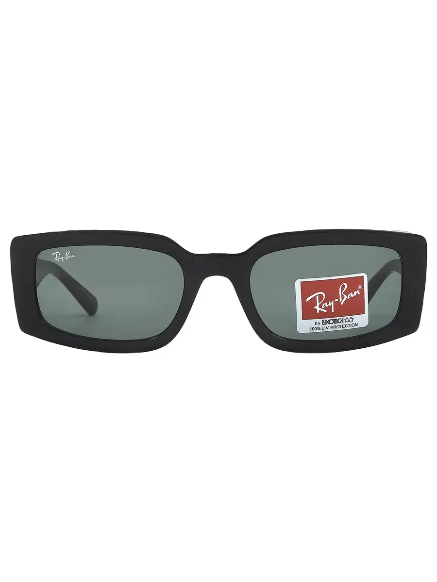Солнцезащитные очки Ray Ban Kiliane Bio Based темно-зеленые прямоугольные унисекс RB4395 667771 54 Ray-Ban