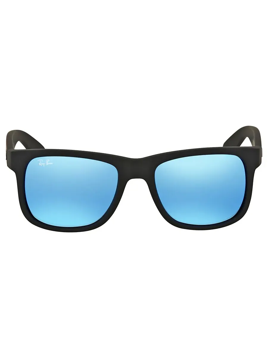 Солнцезащитные очки Ray Ban Justin Color Mix Blue Mirror Square для мужчин RB4165 622/55 50 Ray-Ban