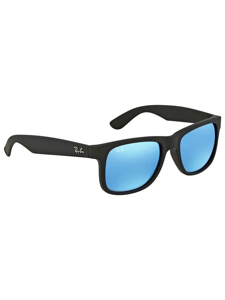 Солнцезащитные очки Ray Ban Justin Color Mix Blue Mirror Square для мужчин RB4165 622/55 50 Ray-Ban — изображение 2 из 4
