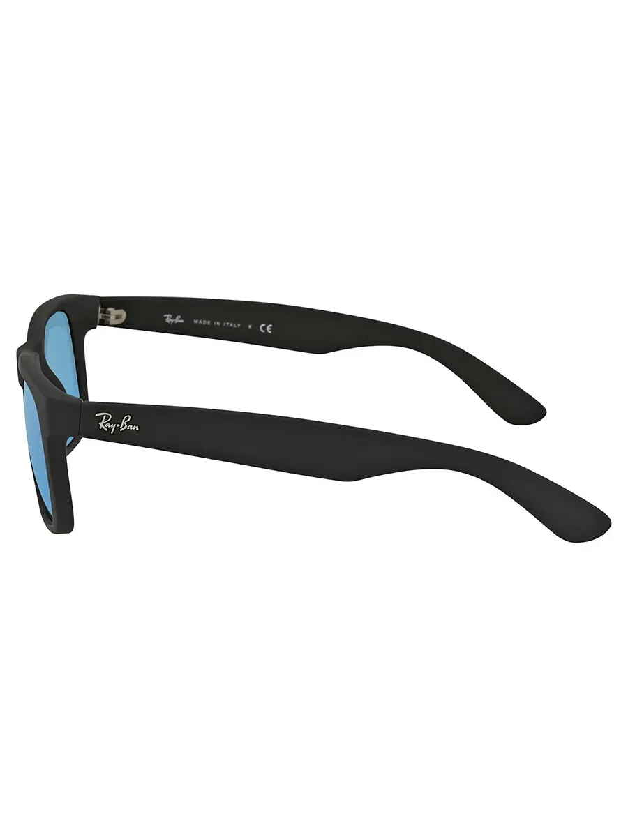 Солнцезащитные очки Ray Ban Justin Color Mix Blue Mirror Square для мужчин RB4165 622/55 50 Ray-Ban — изображение 3 из 4