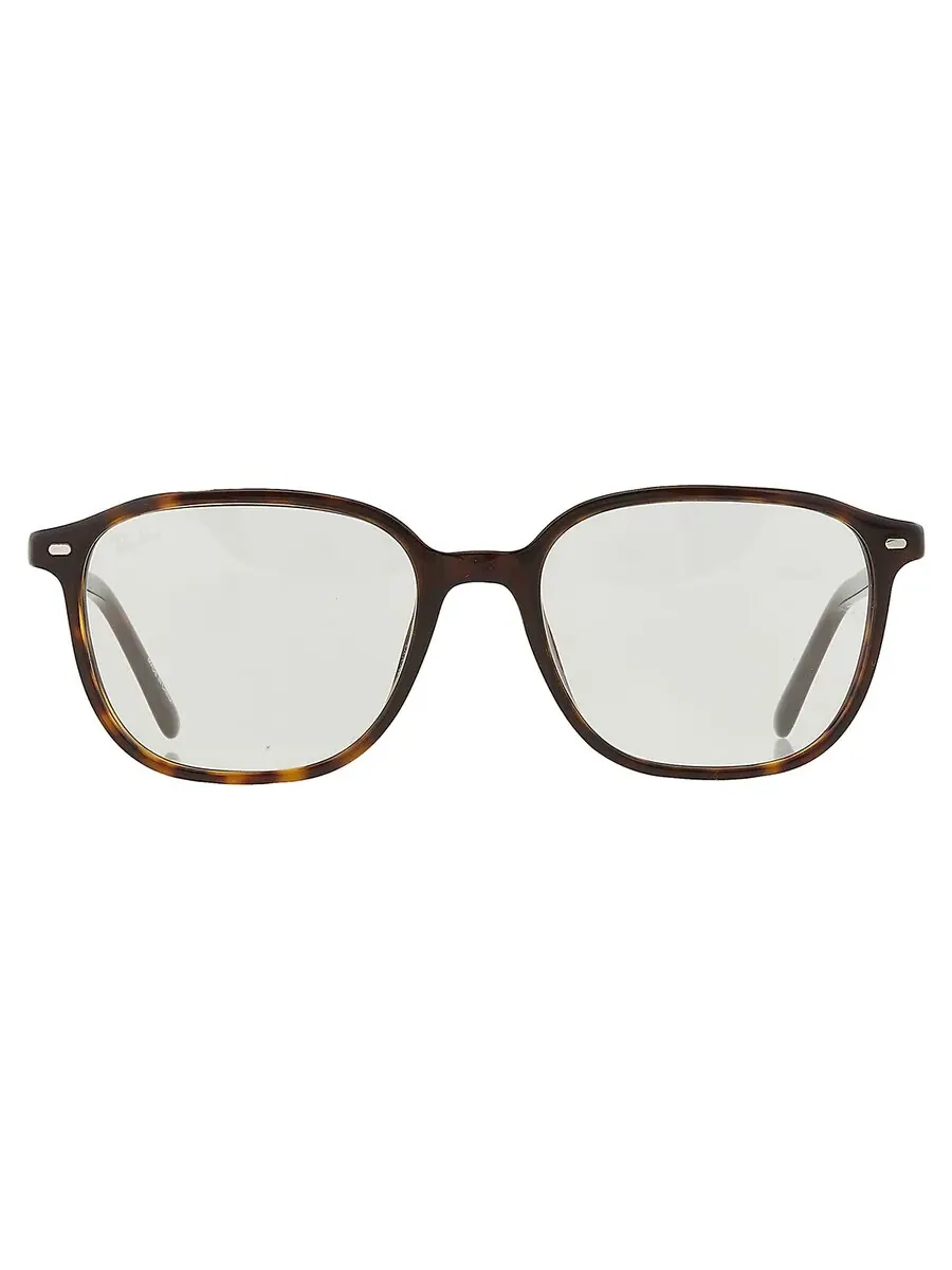 Ray-Ban Солнцезащитные очки Ray Ban Leonard Transitions Clear Square для женщин RB2193 902/GH 53
