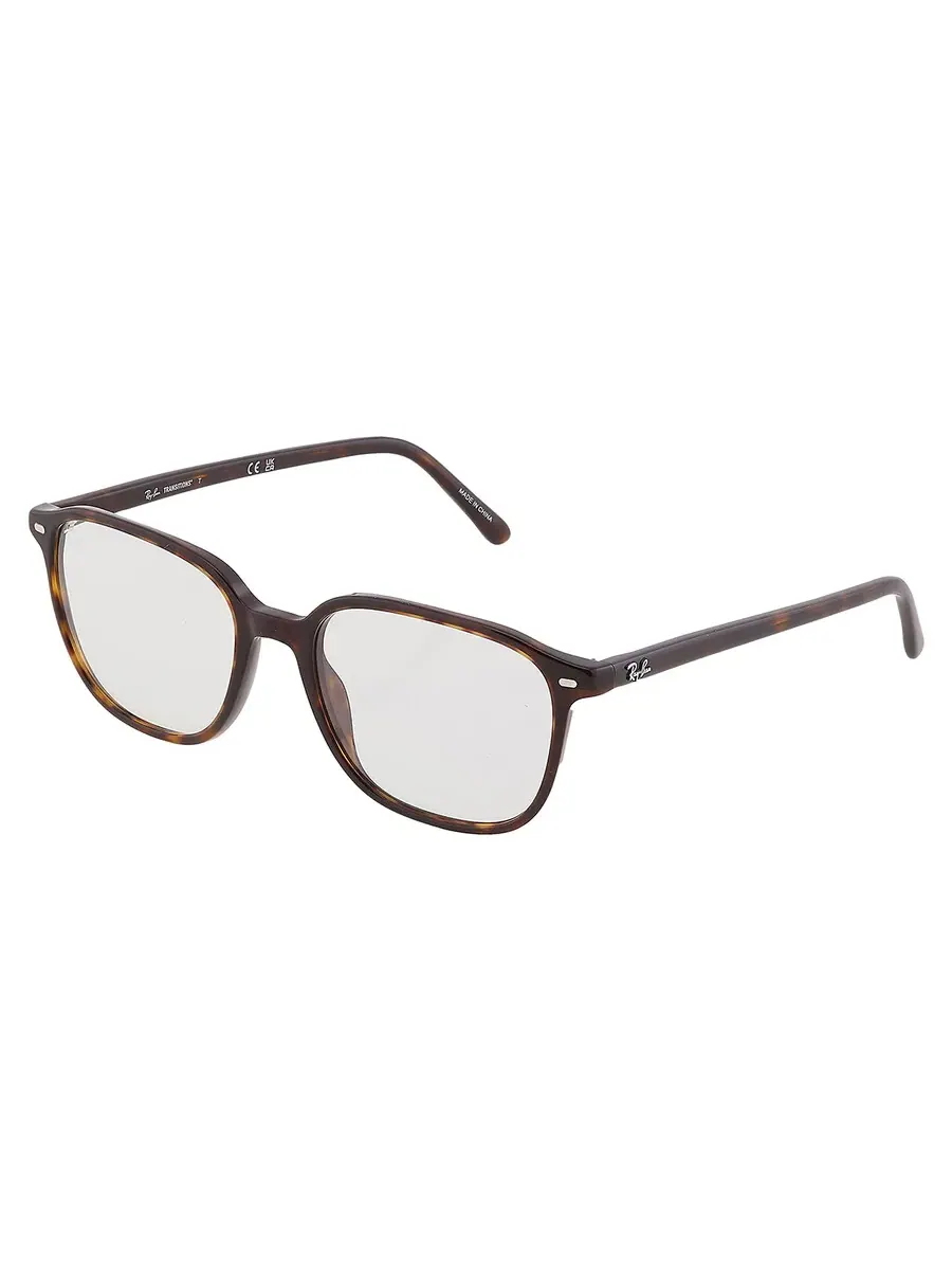 Ray-Ban Солнцезащитные очки Ray Ban Leonard Transitions Clear Square для женщин RB2193 902/GH 53 — изображение 4 из 6