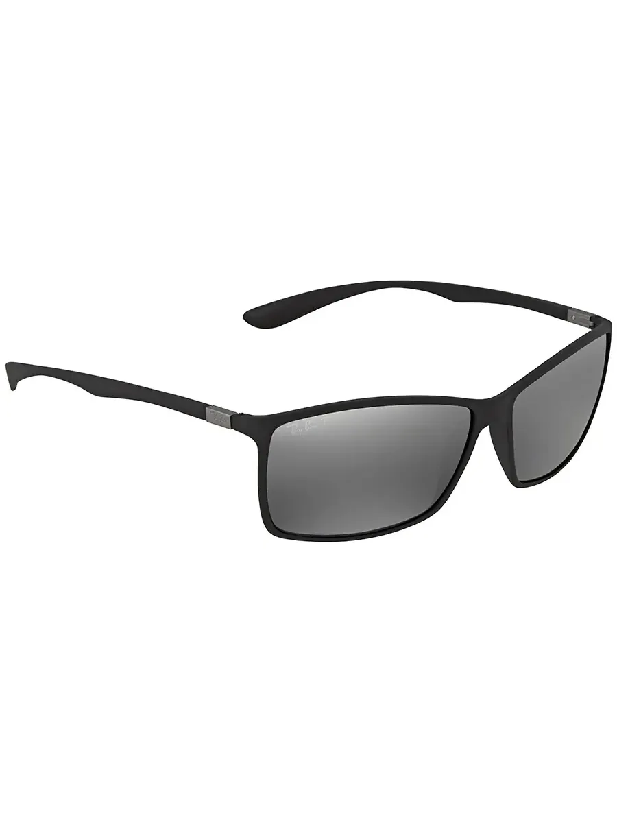 Мужские солнцезащитные очки Ray Ban Liteforce Polarized Silver Mirror Square RB4179 601S82 62 Ray-Ban — изображение 2 из 4