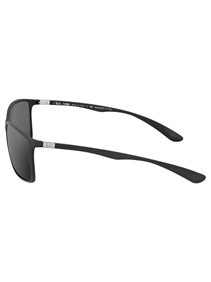 Мужские солнцезащитные очки Ray Ban Liteforce Polarized Silver Mirror Square RB4179 601S82 62 Ray-Ban — изображение 3 из 4