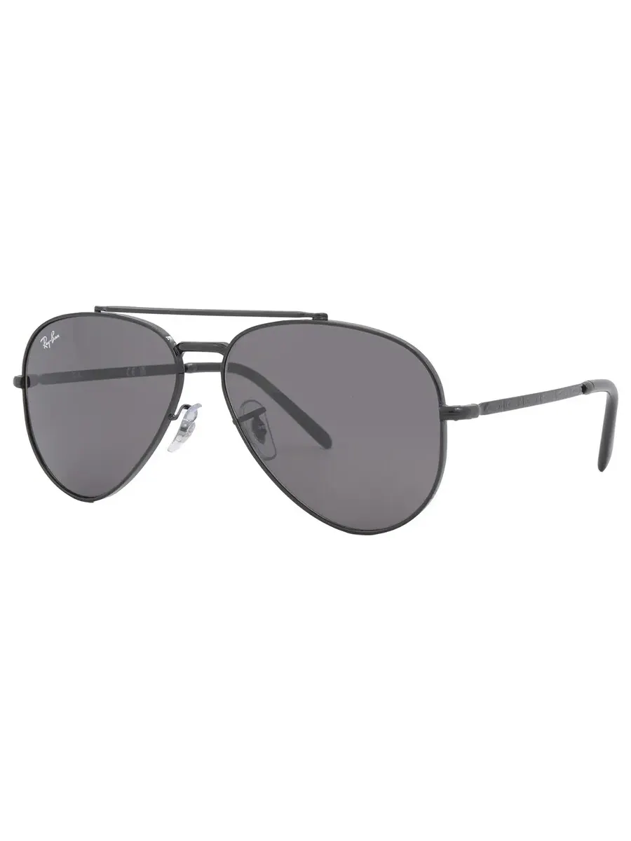 Солнцезащитные очки Ray Ban New Aviator Dark Gray унисекс RB3625 002/B1 58 Ray-Ban — изображение 4 из 6, серый