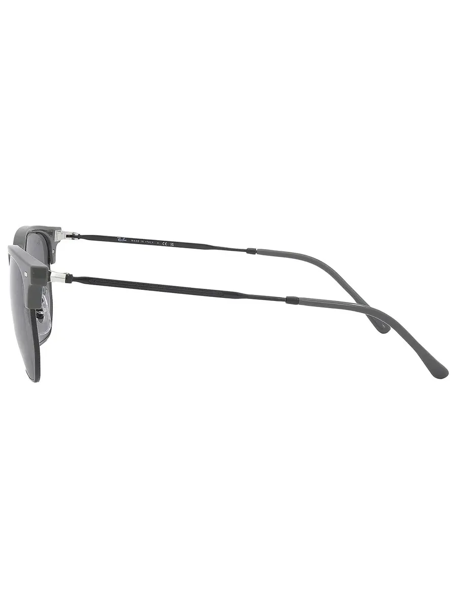 Солнцезащитные очки Ray Ban New Clubmaster темно-серого цвета, унисекс, RB4416 6653B1 53 Ray-Ban — изображение 3 из 6, серый