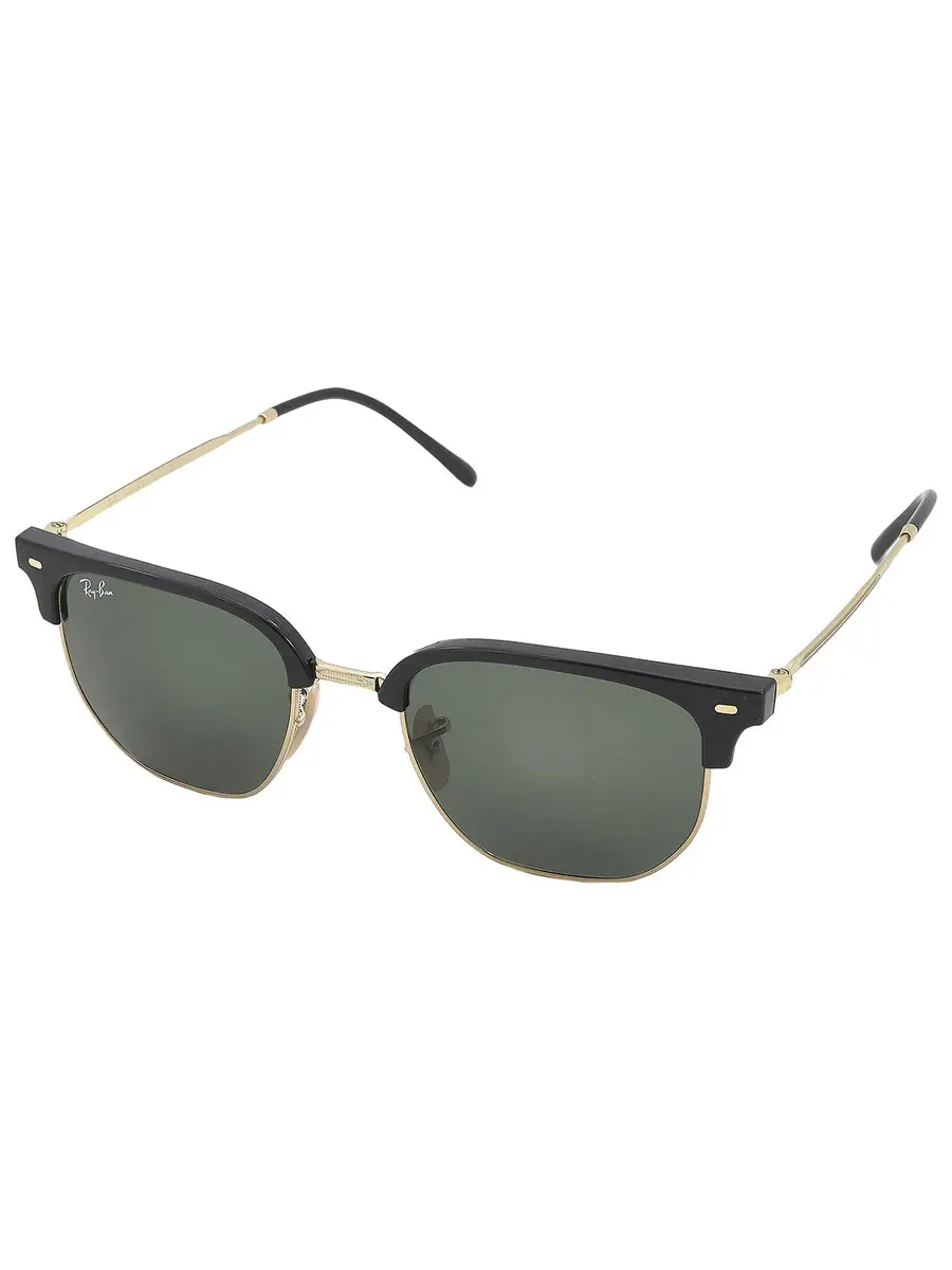 Солнцезащитные очки Ray Ban New Clubmaster Green унисекс RB4416 601/31 51 Ray-Ban — изображение 4 из 6, зеленый