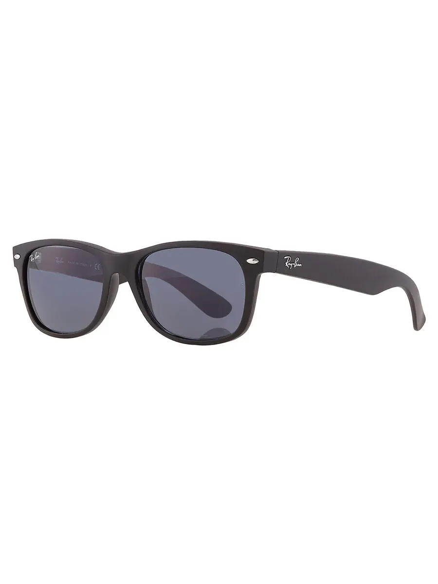 Солнцезащитные очки Ray Ban New Wayfarer Blue Square унисекс RB2132 622/R5 55 Ray-Ban — изображение 2 из 5, синий