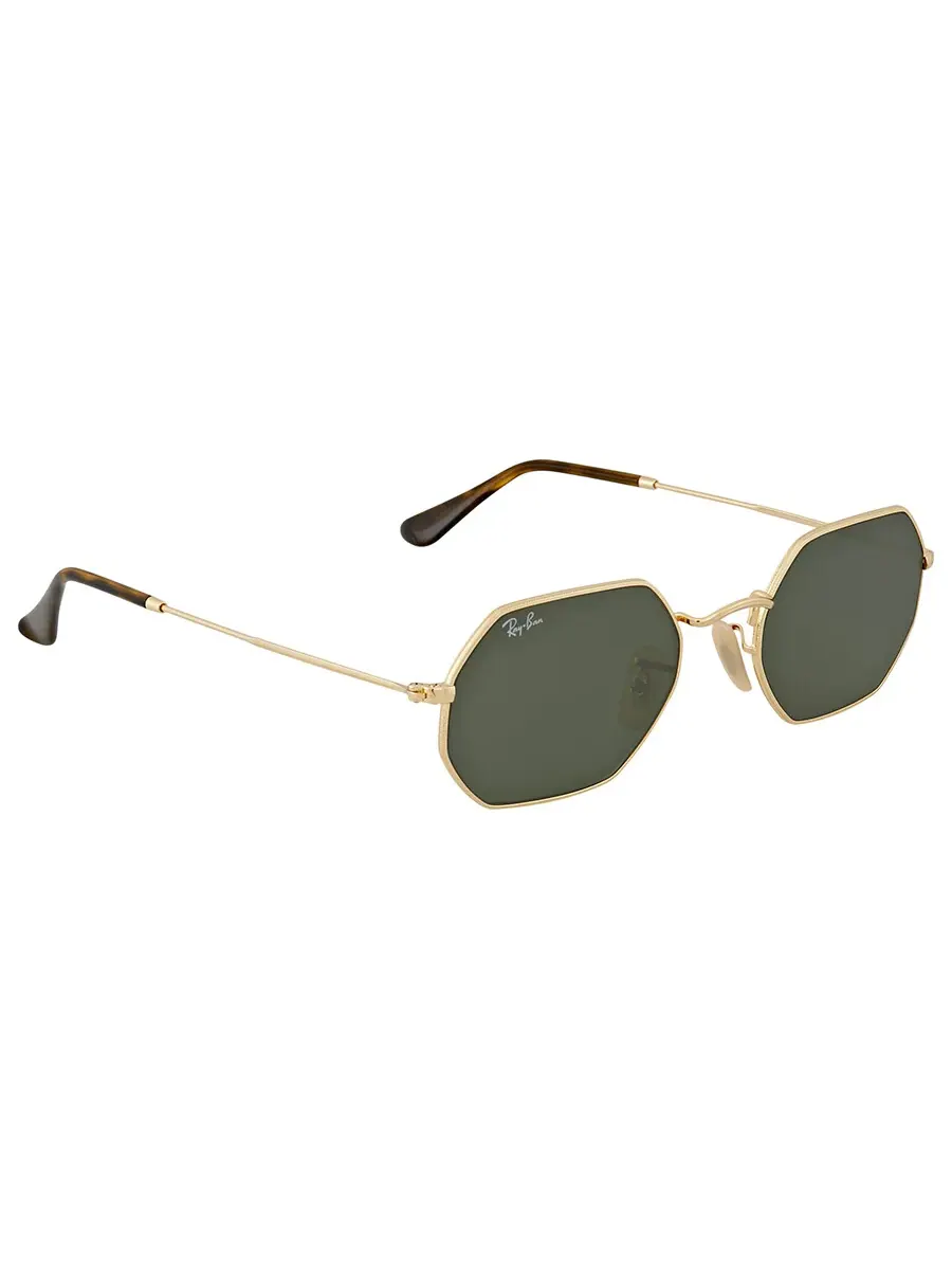 Солнцезащитные очки Ray Ban Octagonal Metal Ray-Ban — изображение 3 из 5, зеленый