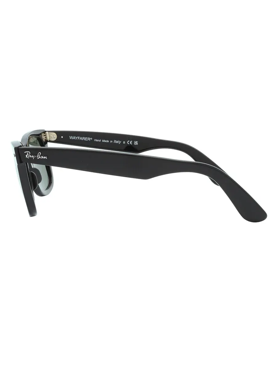 Солнцезащитные очки Ray Ban Original Wayfarer из био-ацетата зеленые унисекс RB2140 135831 50 Ray-Ban — изображение 4 из 6