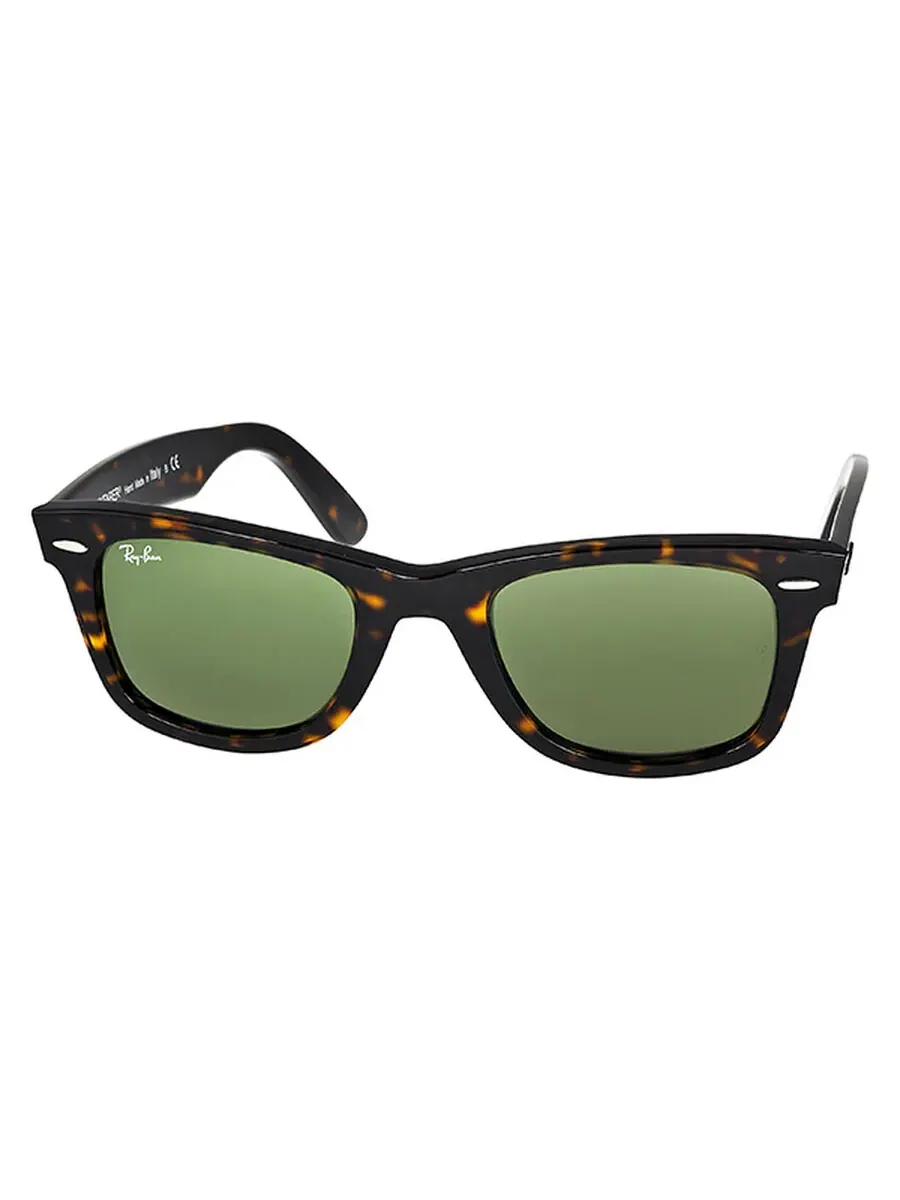 Солнцезащитные очки Ray Ban Original Wayfarer Classic Green Classic G-15 унисекс RB2140 902 50 Ray-Ban