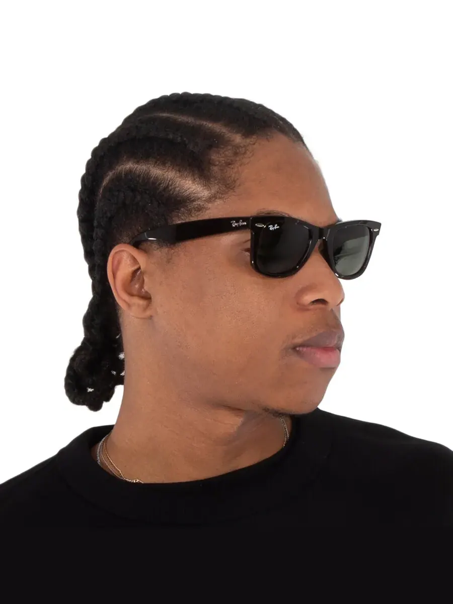 Солнцезащитные очки Ray Ban Original Wayfarer Classic Green Classic G-15 унисекс RB2140 902 50 Ray-Ban — изображение 2 из 5
